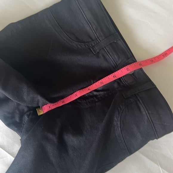 J Brand Womens Black Coated Skinny Jeans Mid Rise Sleek Stretch Denim Size 27 - Picture 7 of 12